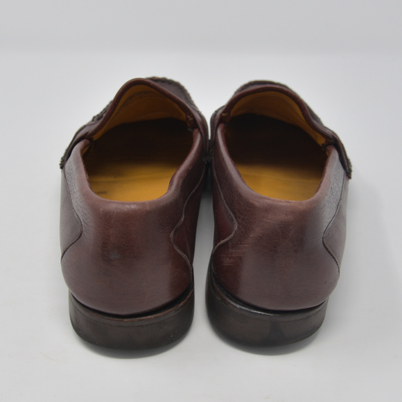 *Allen Edmonds Bayfield Sz 8.5D Brown Leather Shoe main image 4